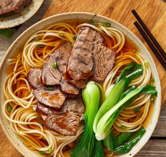 Noodles with beef